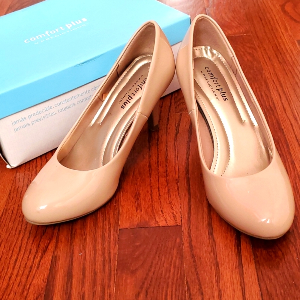 Confort Plus 2 in nude heels size 5